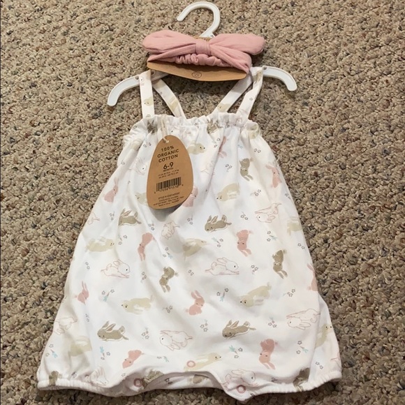 rabbit + bear Other - Bunny rabbit baby romper